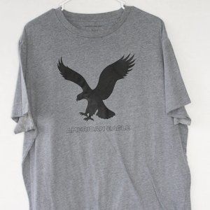 American Eagle Tee Shirt - XXL - Grey